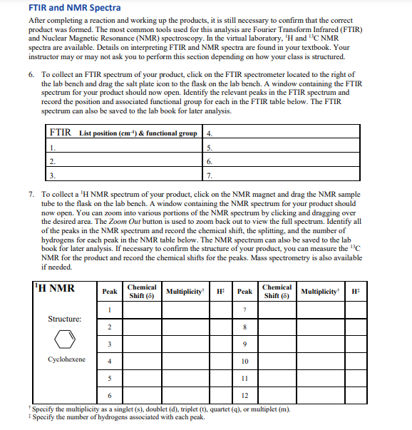 54 Alcohol Dehydration For this assignment, the