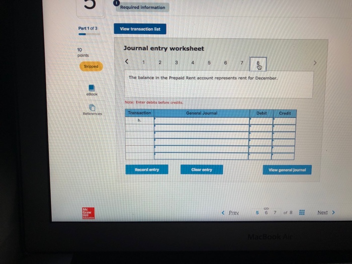 Solved Required Information Problem 3-3A Preparing adjusting | Chegg.com