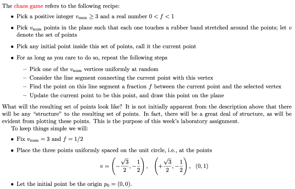 Solved Python. Just work in the def sierpinski. No output | Chegg.com