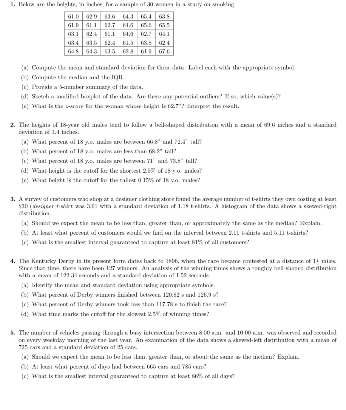 Solved can I have some help with this and show work so I can | Chegg.com