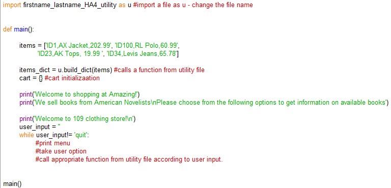Solved Problem description: Write a python application to | Chegg.com