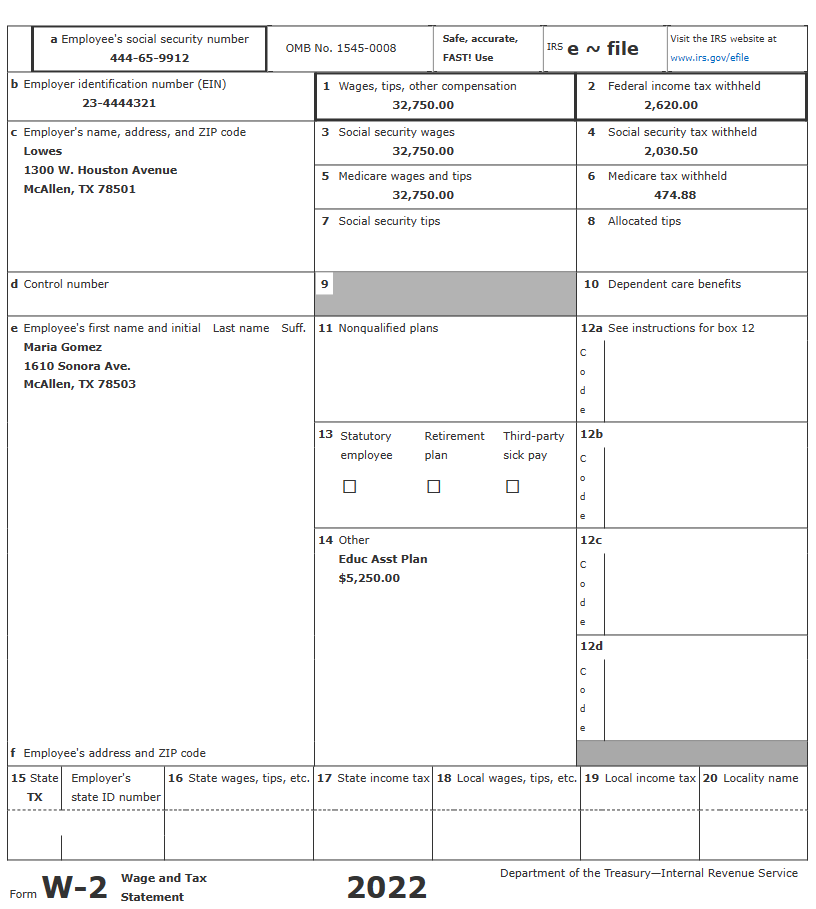 Part II Adjustments to Income 11 Educator expenses 12 | Chegg.com