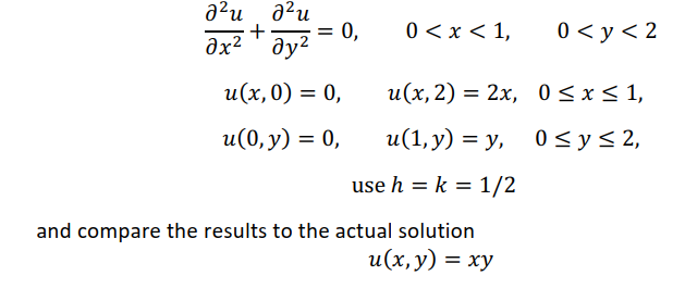 Solved Use Finite-Difference Method To Approximate The | Chegg.com