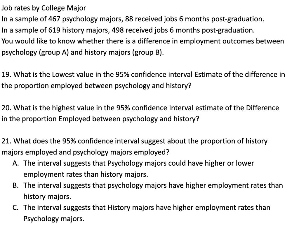 solved-job-rates-by-college-major-in-a-sample-of-467-chegg