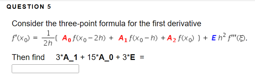 Solved Course: Introduction To Numerical ComputingTextbook: | Chegg.com