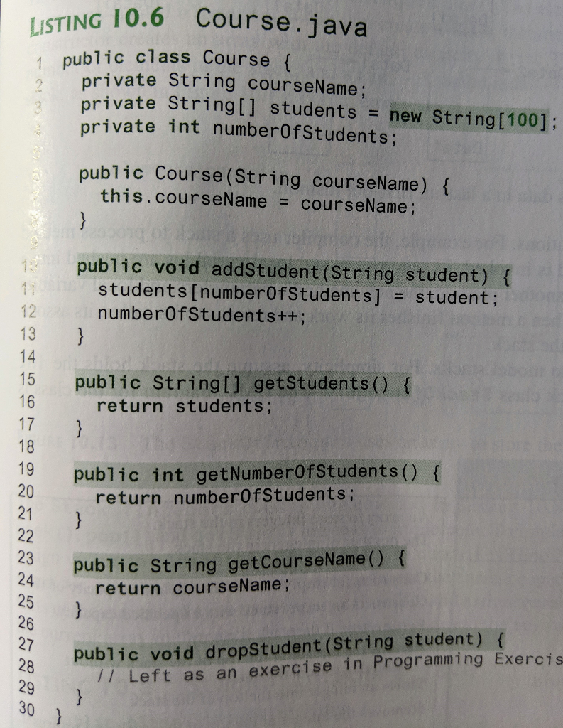 Solved Write a test program that creates an array of four | Chegg.com