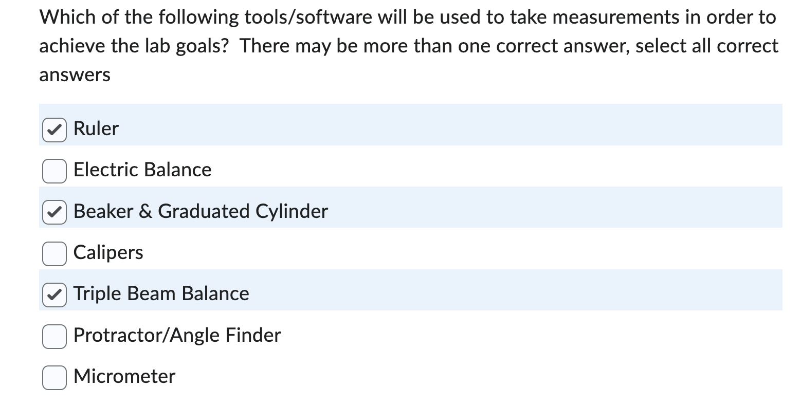 Solved Which of the following tools/software will be used to | Chegg.com