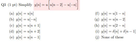 Solved Q3 1 Pt Simplify Y N U Uin 2 Ul N A Y Chegg Com