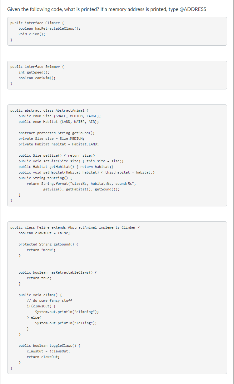 Solved Given the following code, what is printed? If a