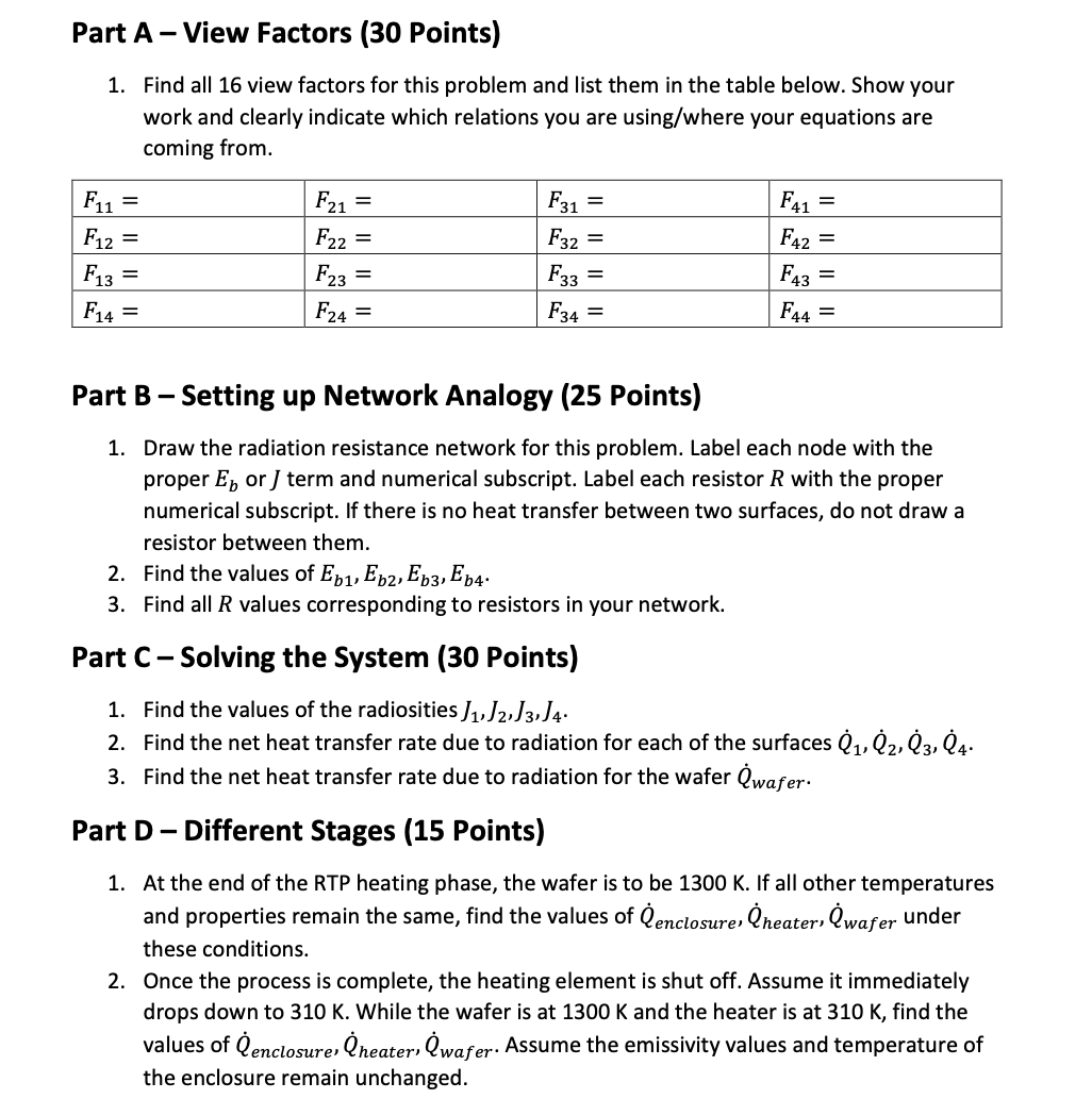 Solved Homework 8 Rapid Thermal Processing (RTP) is a | Chegg.com