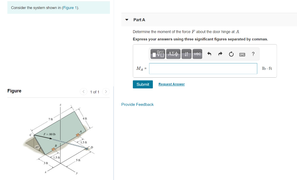 Solved Consider the system shown in (Figure 1). Part A | Chegg.com