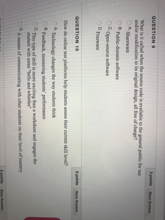 Solved QUESTION 9 3 points Save Answer What is it called | Chegg.com