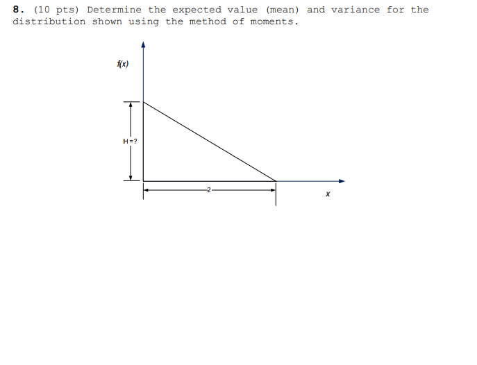 Pts Determine The Expected Value Mean And Chegg Com