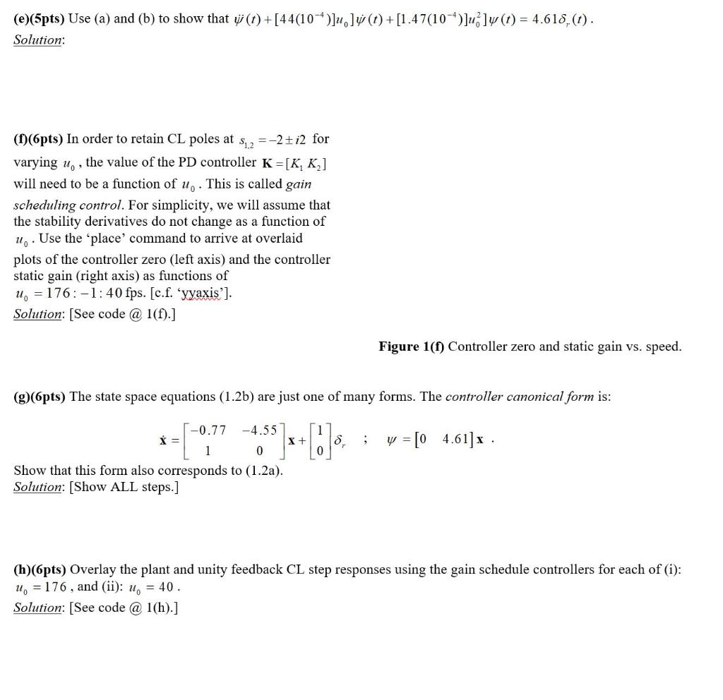 Problem 1 50pts Even Though Feedback Control Is E Chegg Com