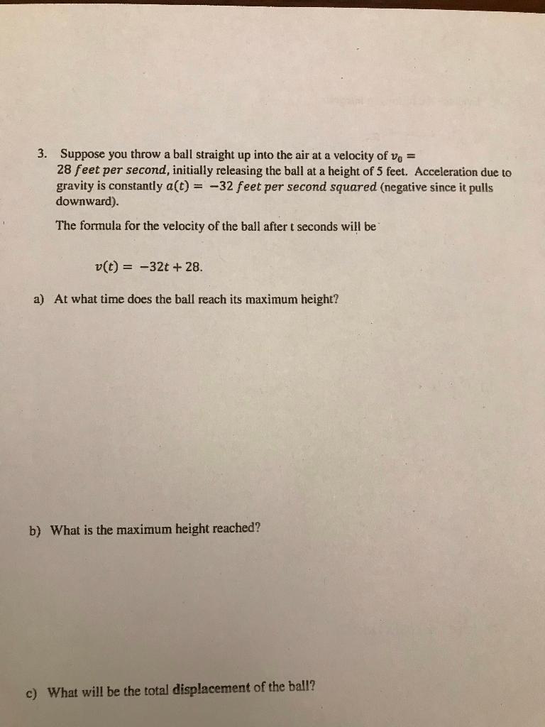 Solved I only need help with Part A. Please show all | Chegg.com