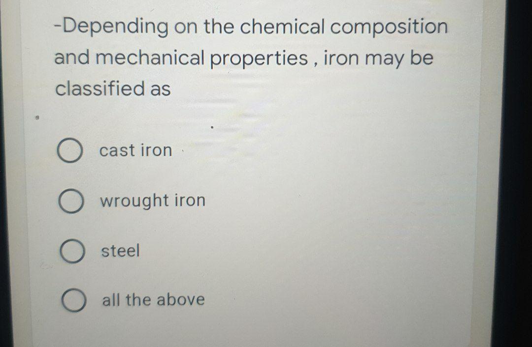 -Depending on the chemical composition and mechanical ...