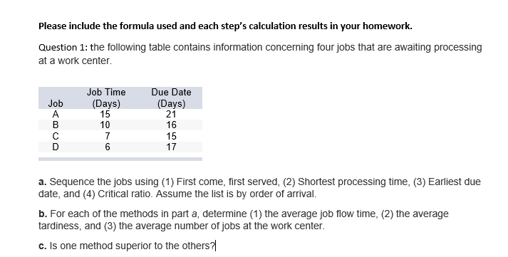 Solved Please include the formula used and each step's | Chegg.com