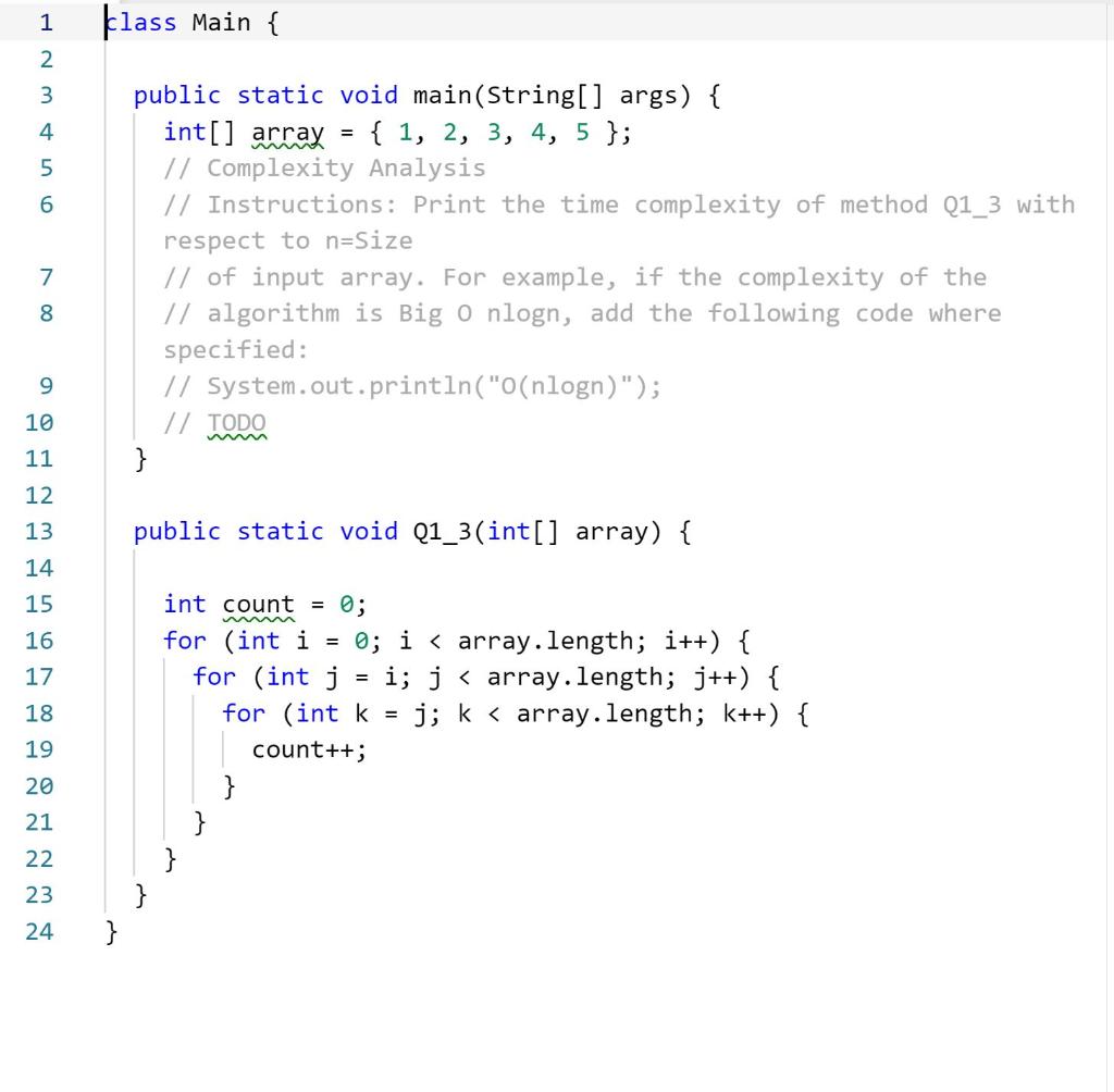 Solved 1 class Main { 2 3 ол дw NE 4 5 6 7 7 public static | Chegg.com