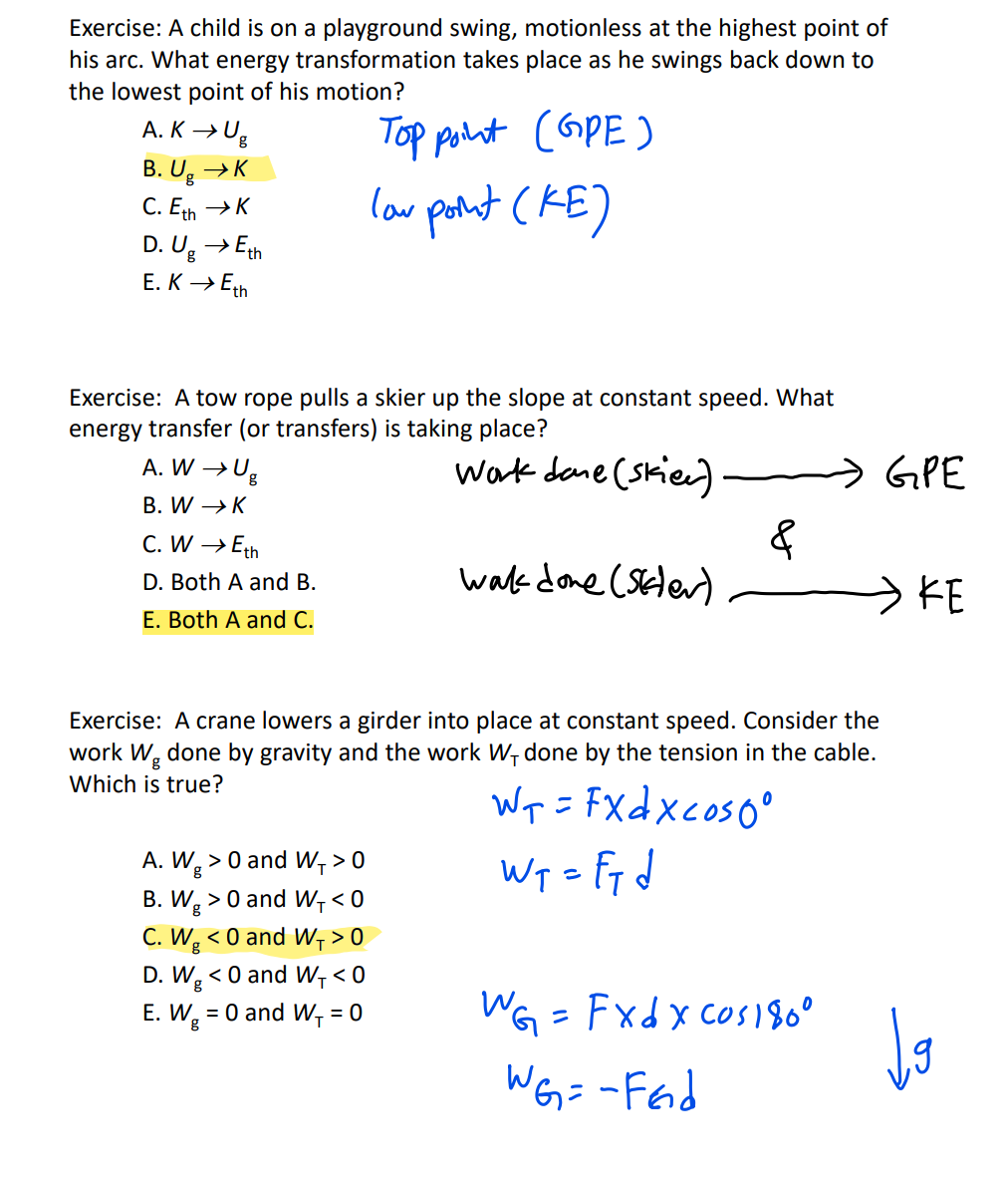 Solved Show full explanation or working for these