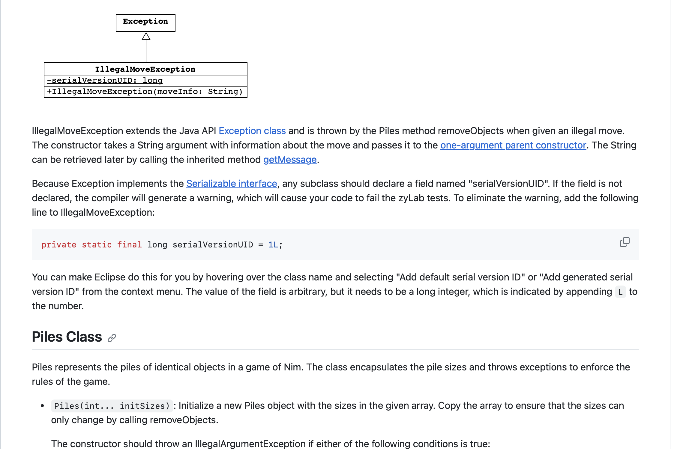 Solved override public void notifyopponentMove(String name,
