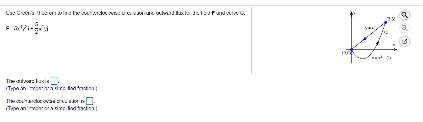 Solved Use Green's Theorem to find the counterclockwise | Chegg.com