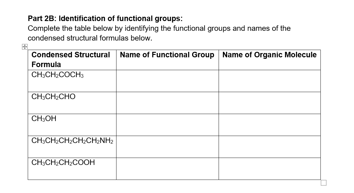 Solved 1. Write the names of a biomolecule (also known as