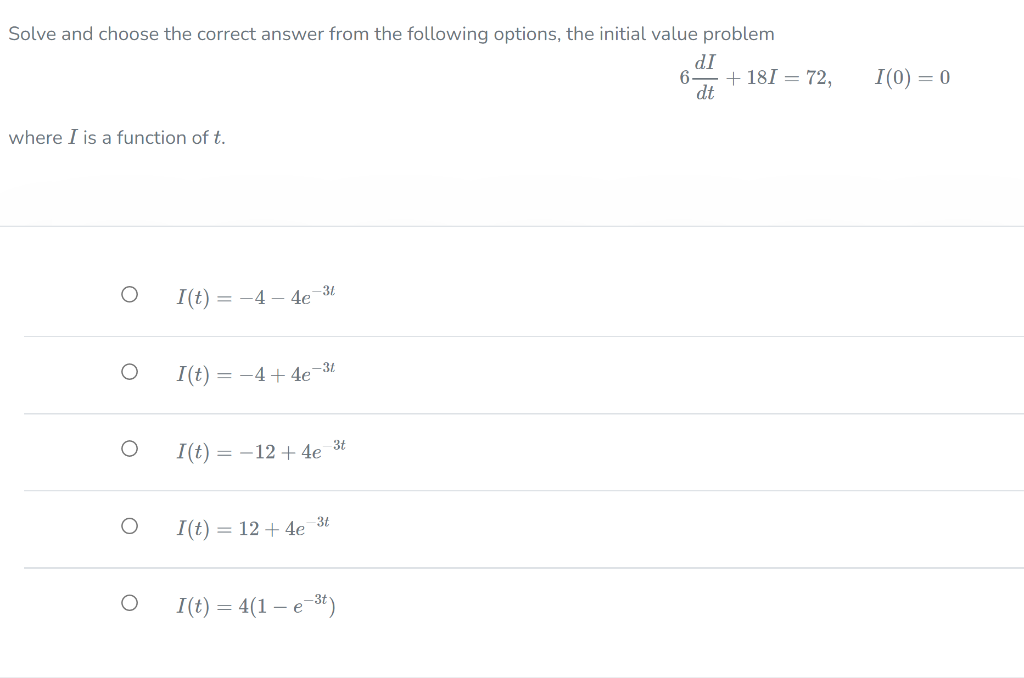 Solved Solve and choose the correct answer from the | Chegg.com