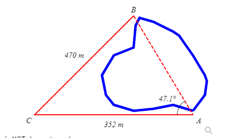 Solved Points A And B Are Separated By A Lake. To Find The | Chegg.com