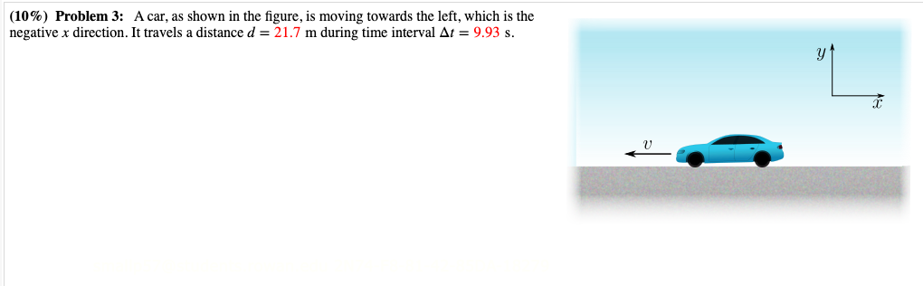 Solved A.) What is the car&rsquo;s average speed, in meters per | Chegg.com