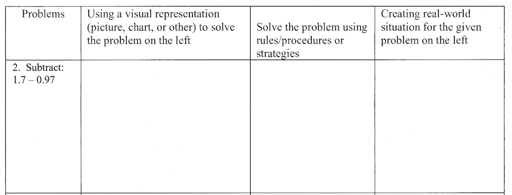 Solved Problems Using a visual representation (picture, | Chegg.com