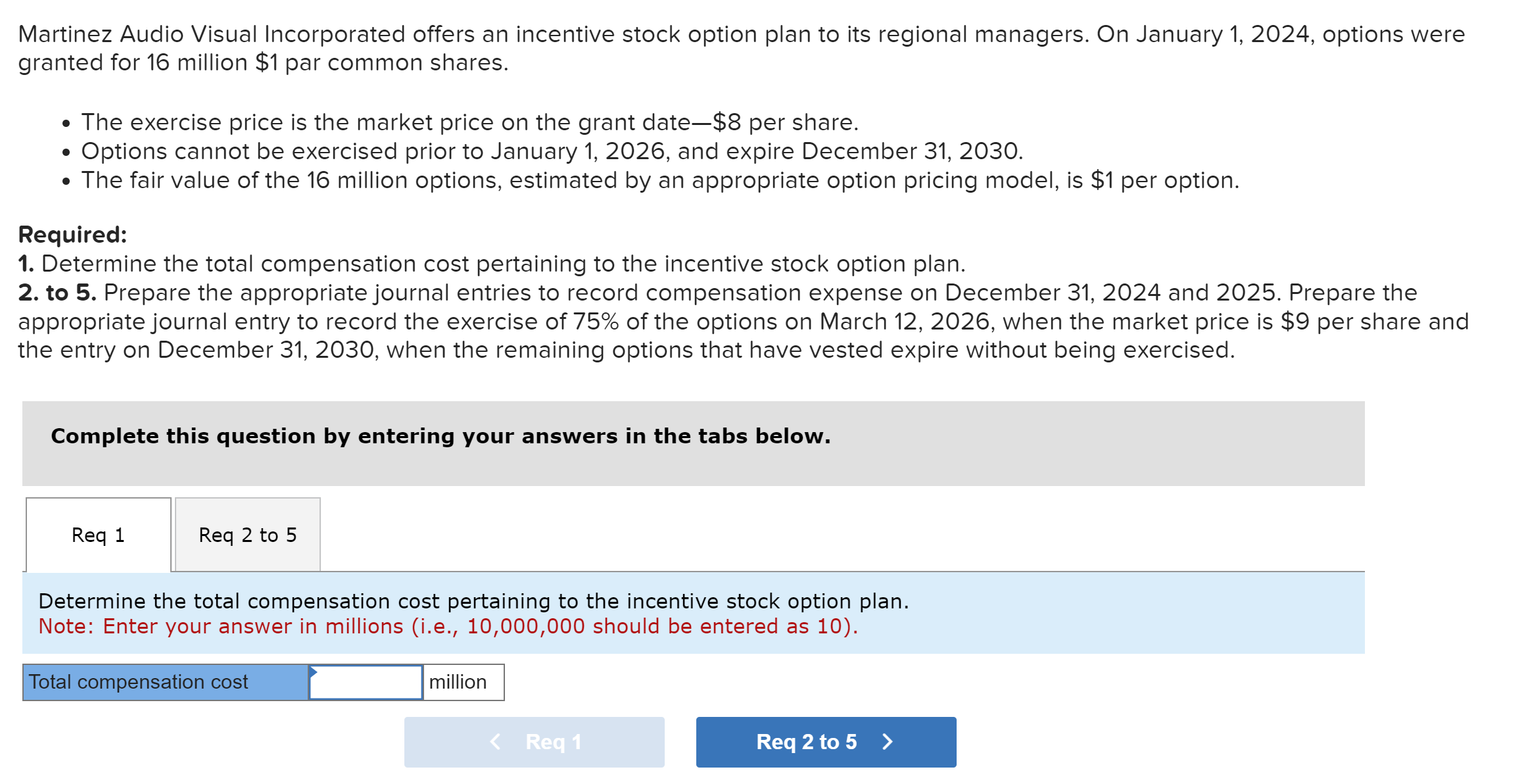 Solved Martinez Audio Visual Incorporated offers an Chegg com