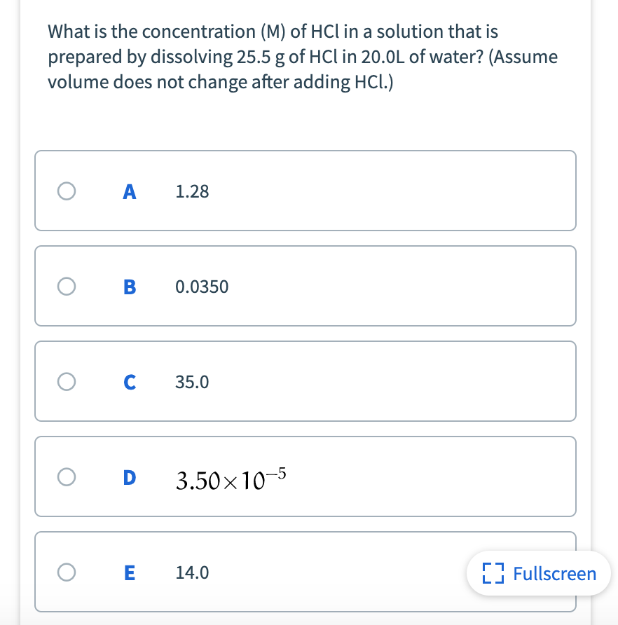 Solved What is the concentration (M) of HCl in a solution | Chegg.com