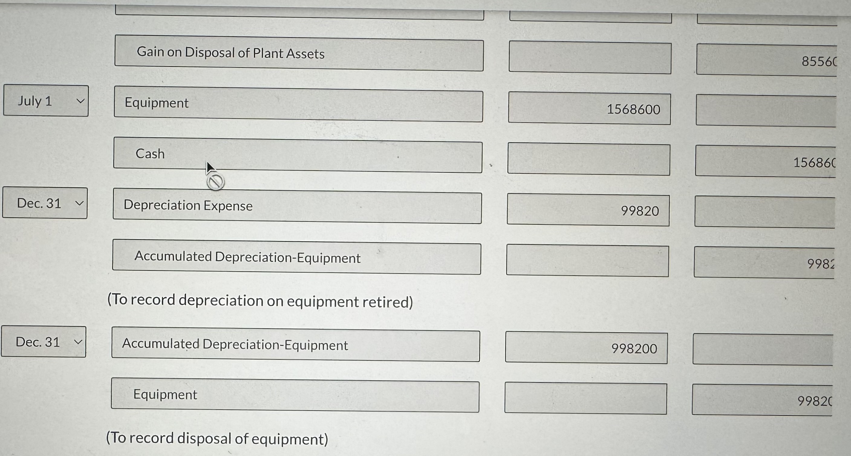 Solved At December 31, 2025, Bramble Corporation reported