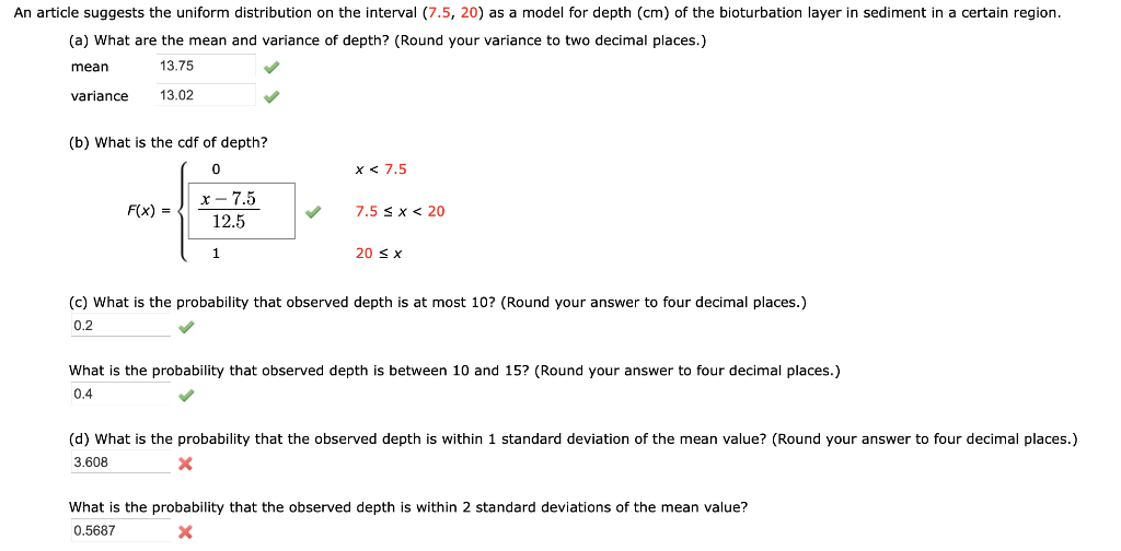 Solved An Article Suggests The Uniform Distribution On The | Chegg.com