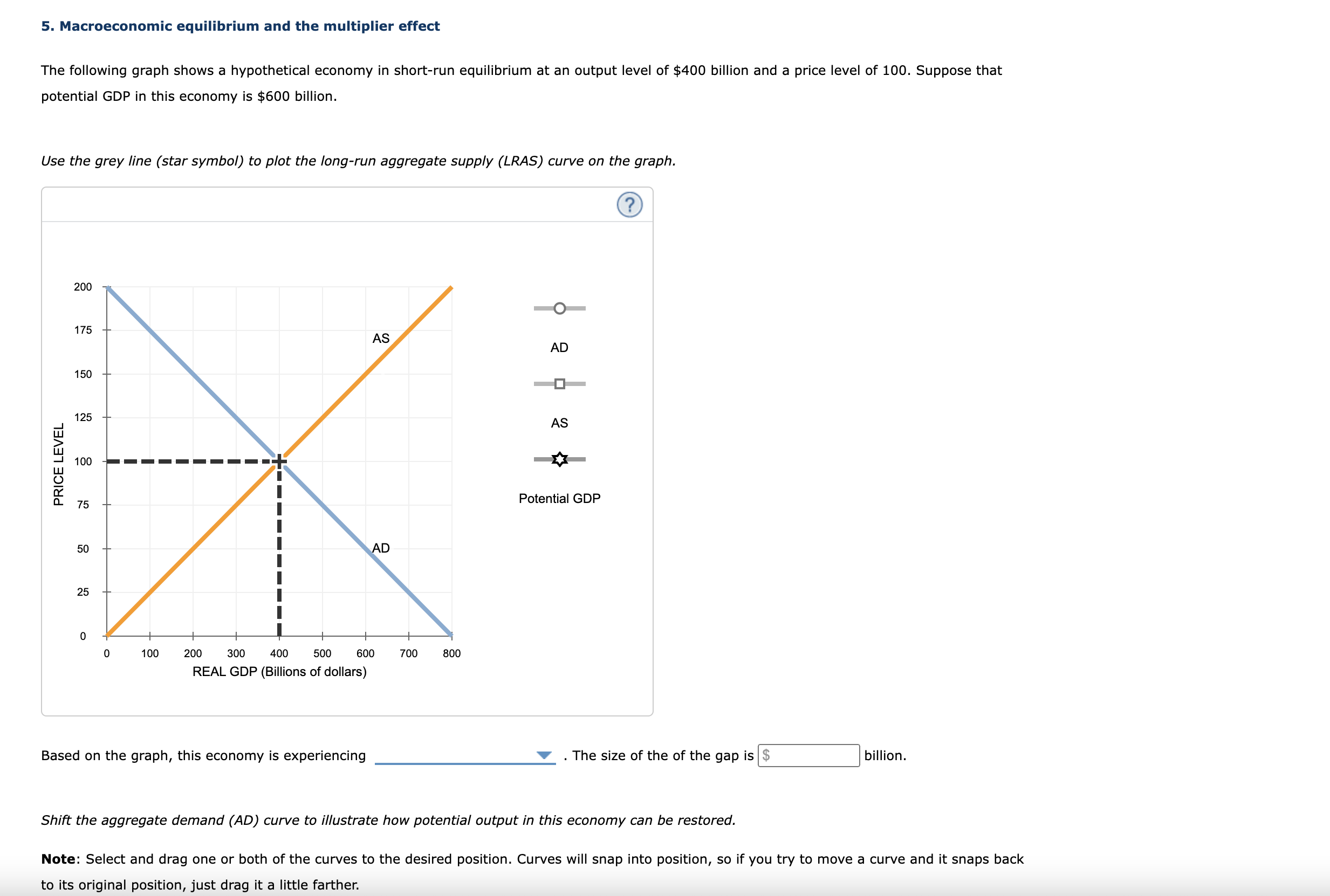 homework questions for economics