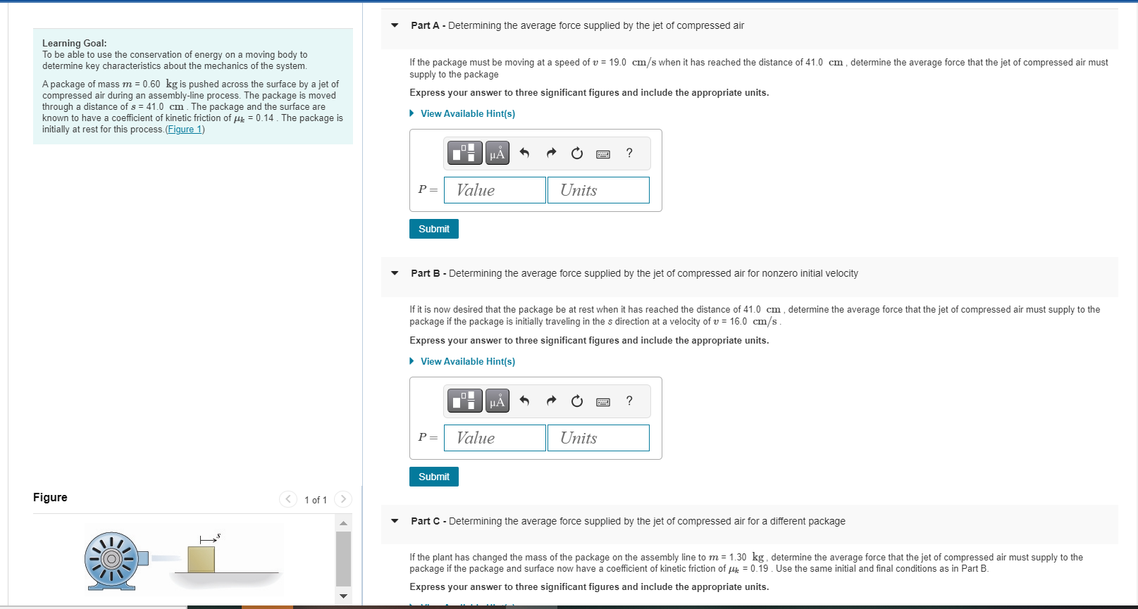 Solved Learning Goal: To be able to use the conservation of | Chegg.com