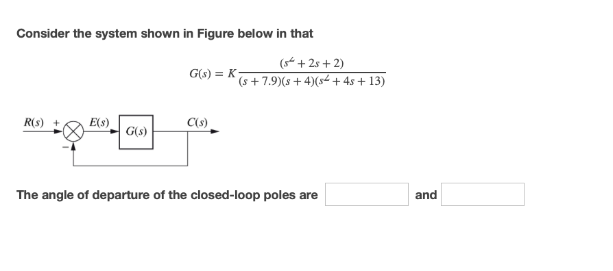Solved Consider the system shown in Figure below in that | Chegg.com