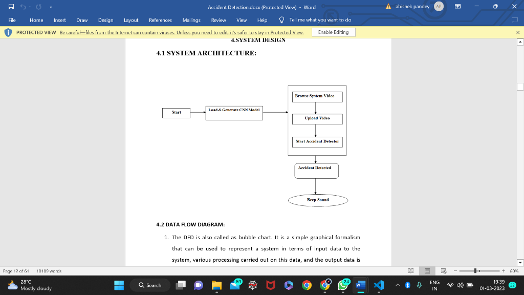 Solved What is the UML Class diagram for accident detection | Chegg.com