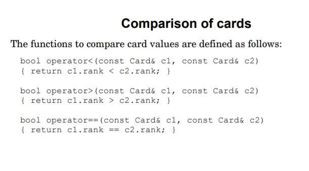 Solved write a java program for the war card game given | Chegg.com