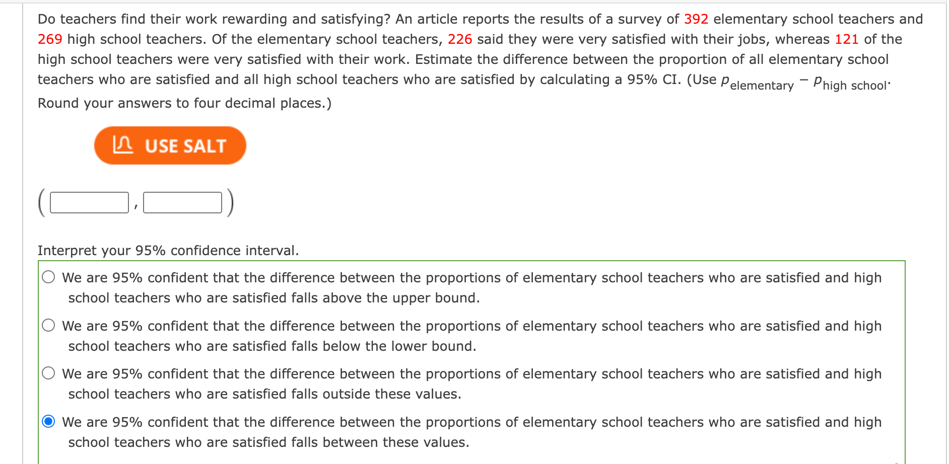 Solved Do teachers find their work rewarding and satisfying?