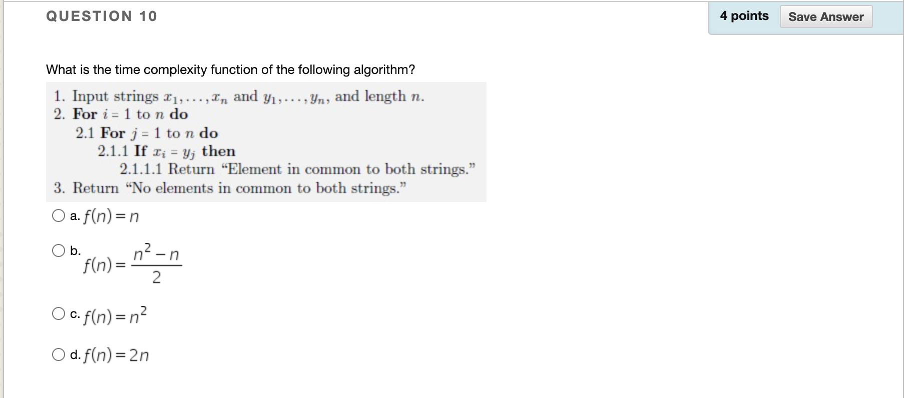Solved QUESTION 1 3 points Save Answer Of the following | Chegg.com
