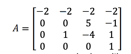 Solved Ax = 0, where A is the matrix in this problem. Solve | Chegg.com