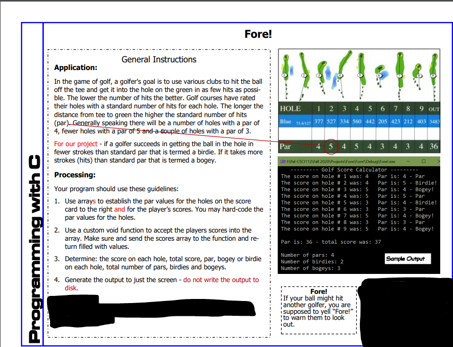 Solved Fore Hole 1 2 3 4 5 6 7 8 9 Out 377 527 334 560 4 Chegg Com