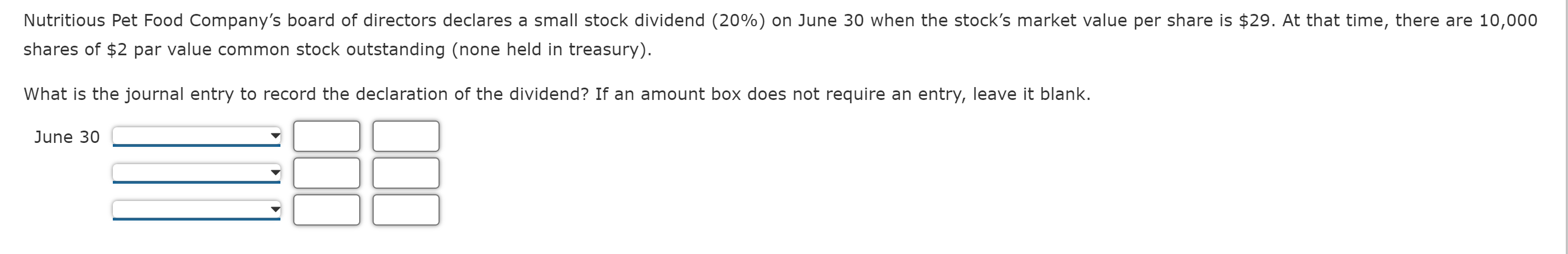 Solved shares of $2 par value common stock outstanding (none | Chegg.com
