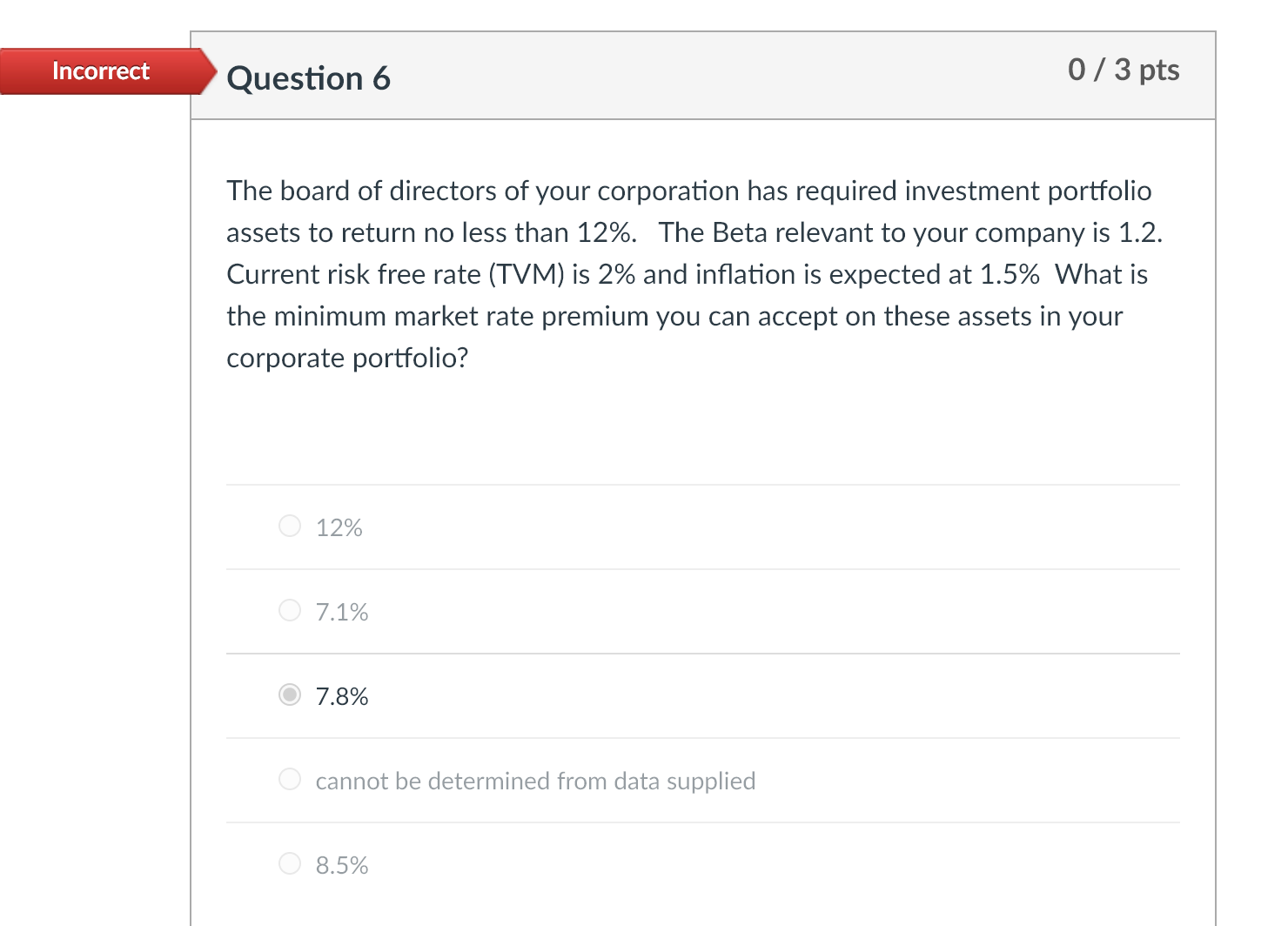 Solved Risk premium (RP) is equals the rate of return plus | Chegg.com