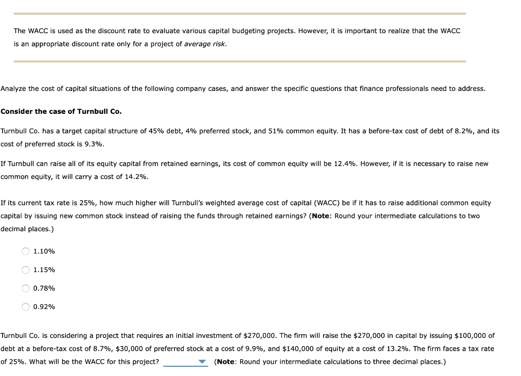 solved-the-wacc-is-used-as-the-discount-rate-to-evaluate-chegg