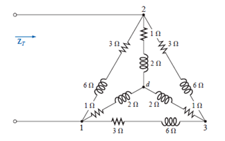 Solved for the a.c. the complex network is shown in Figure | Chegg.com