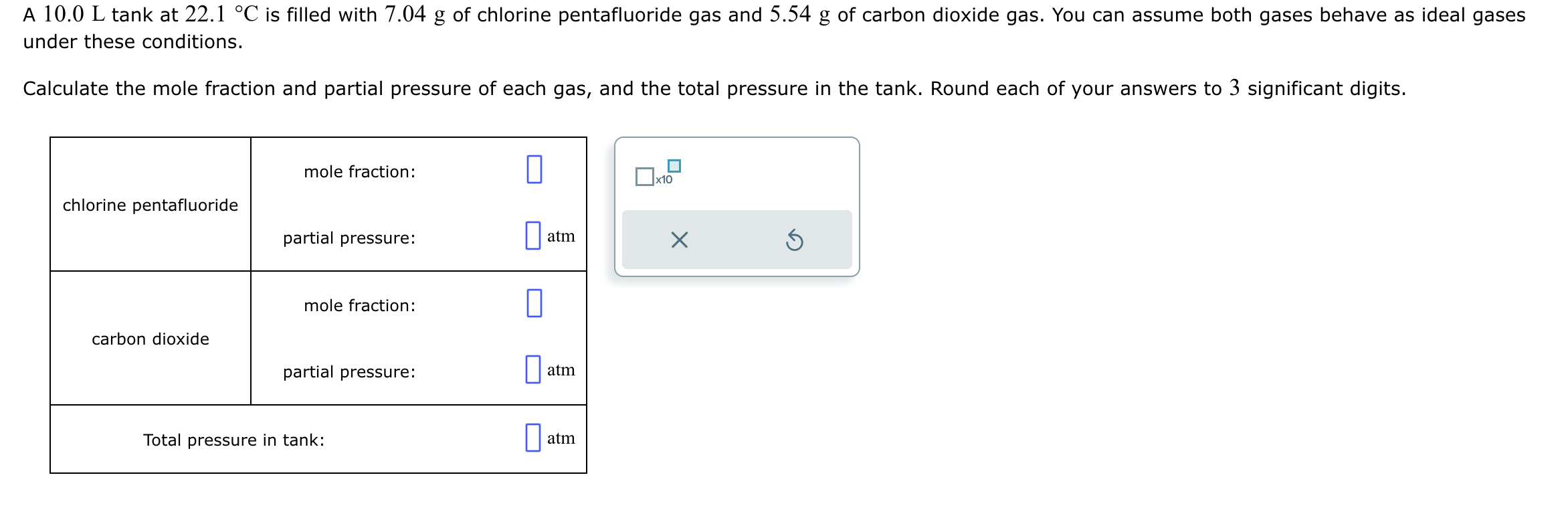 Solved Please answer all parts and do correct SIG FIGSA | Chegg.com