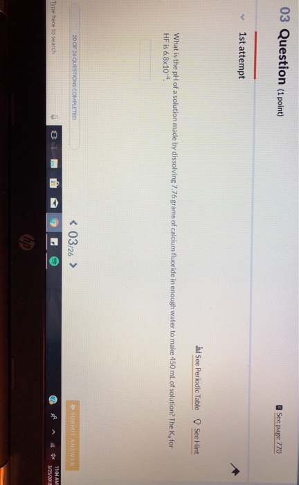 Solved 03 Question (1 point) a See page 770 v 1st attempt al | Chegg.com
