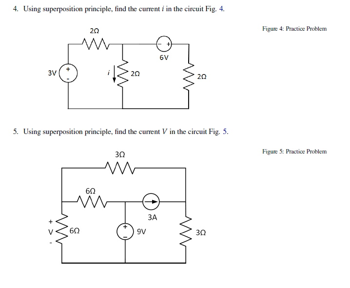 Solved Circuit analysis practice problems 1. Using KVL and | Chegg.com